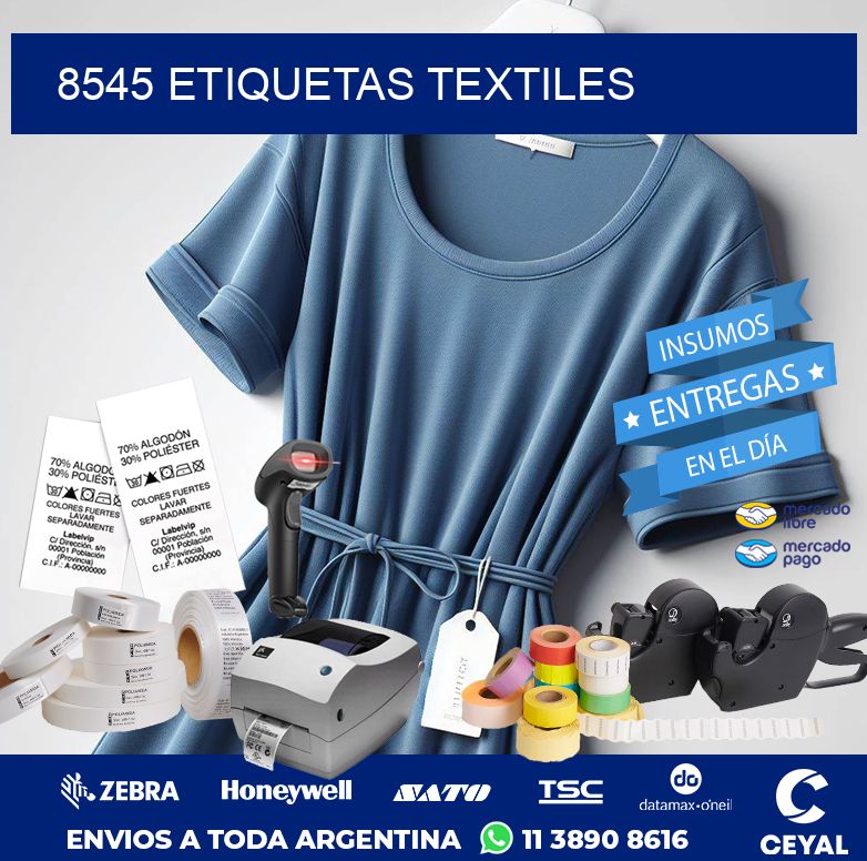 8545 ETIQUETAS TEXTILES