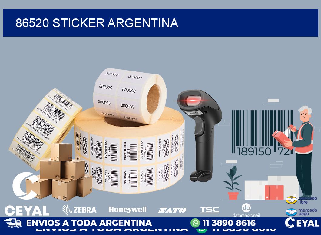 86520 Sticker Argentina