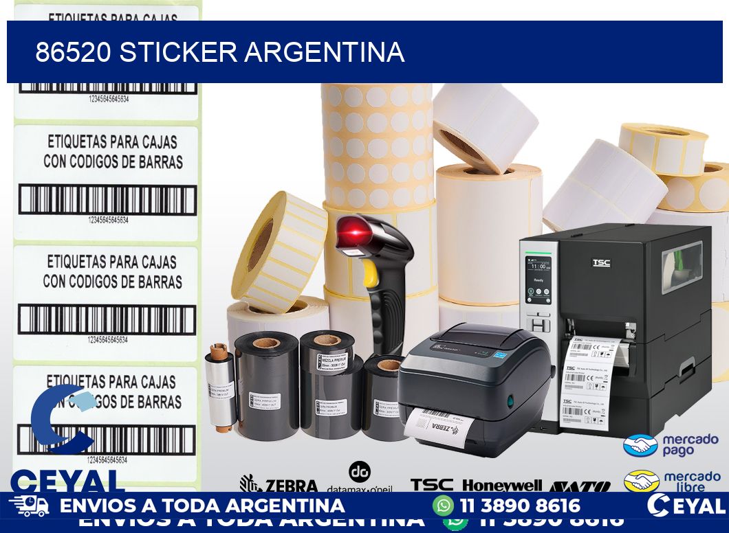 86520 Sticker Argentina