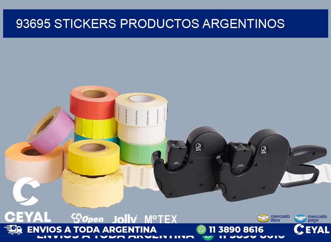 93695 stickers productos argentinos