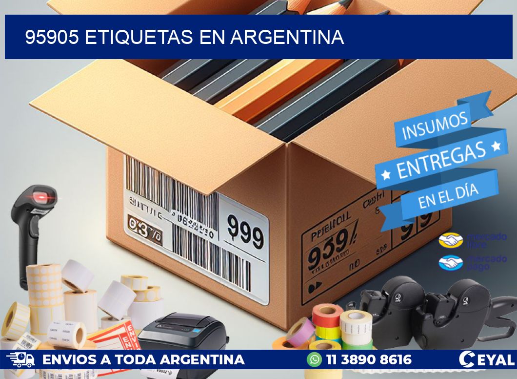 95905 etiquetas en argentina
