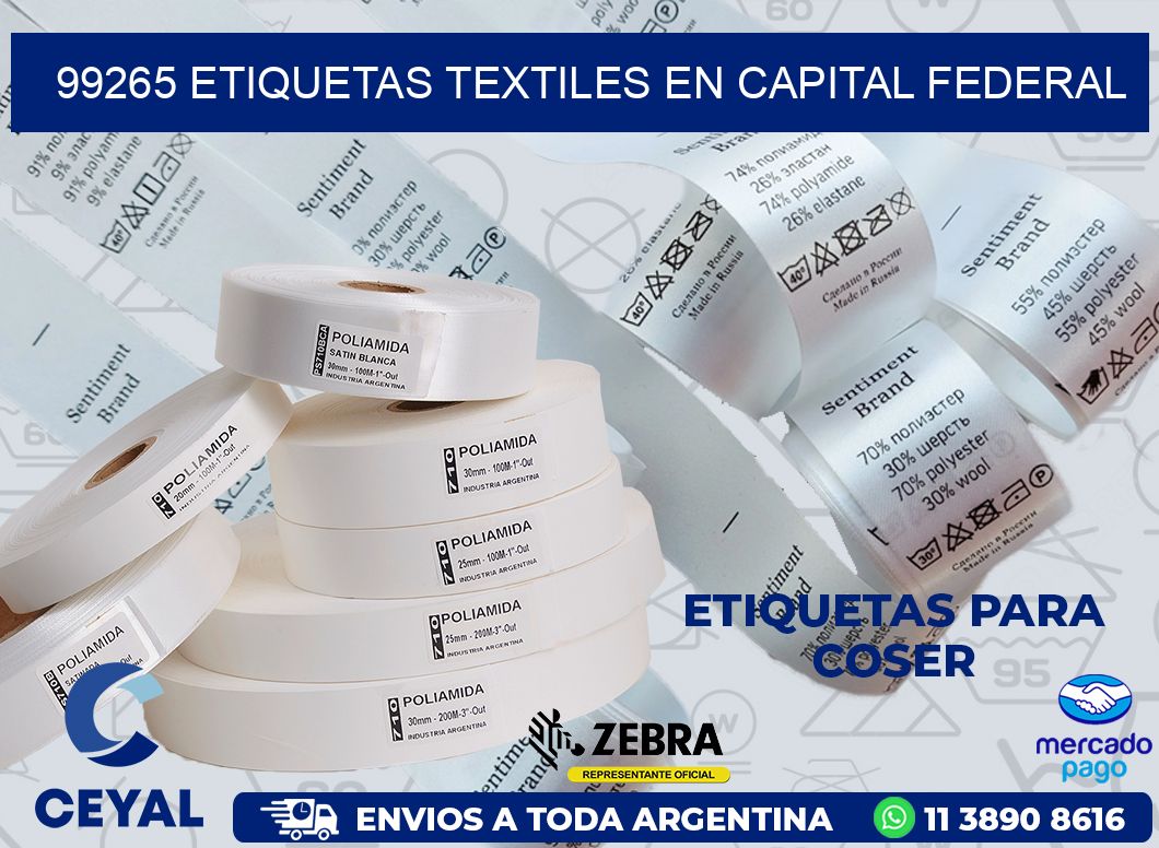 99265 ETIQUETAS TEXTILES EN CAPITAL FEDERAL