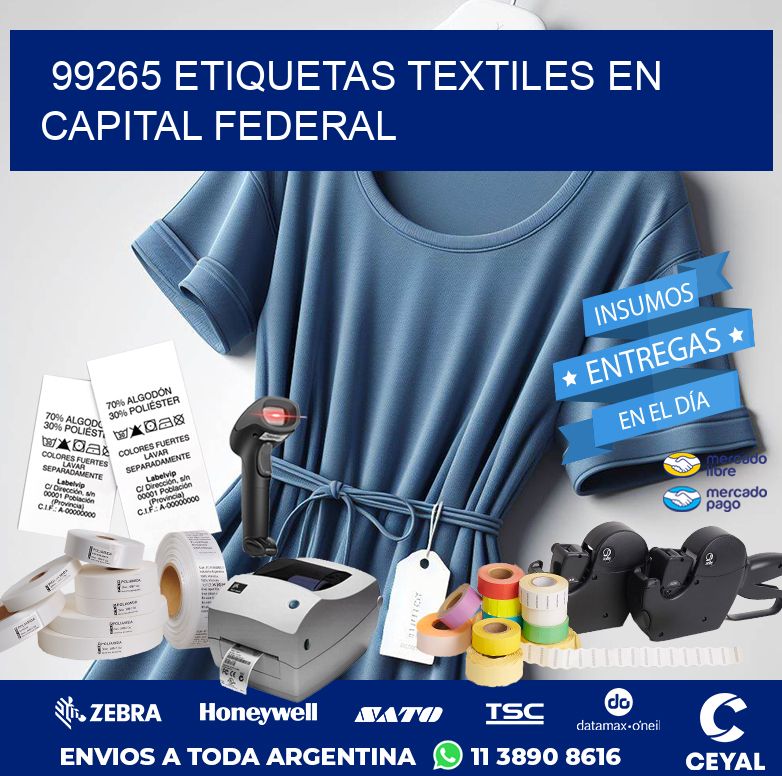 99265 ETIQUETAS TEXTILES EN CAPITAL FEDERAL