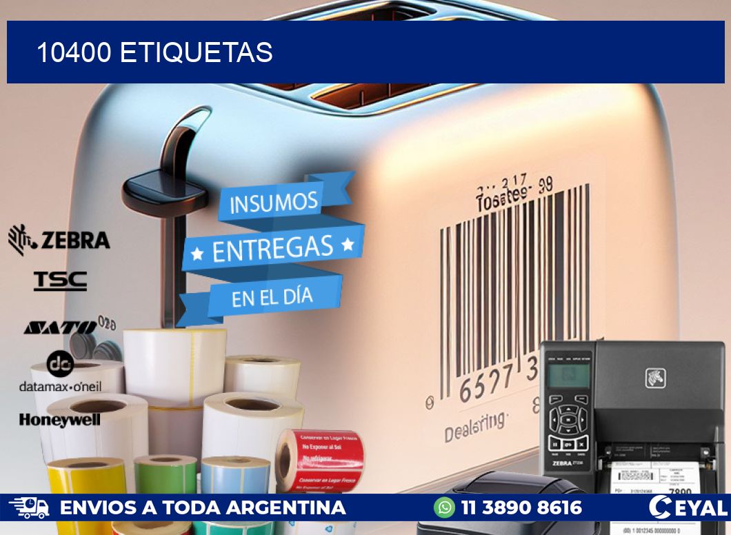 10400 ETIQUETAS