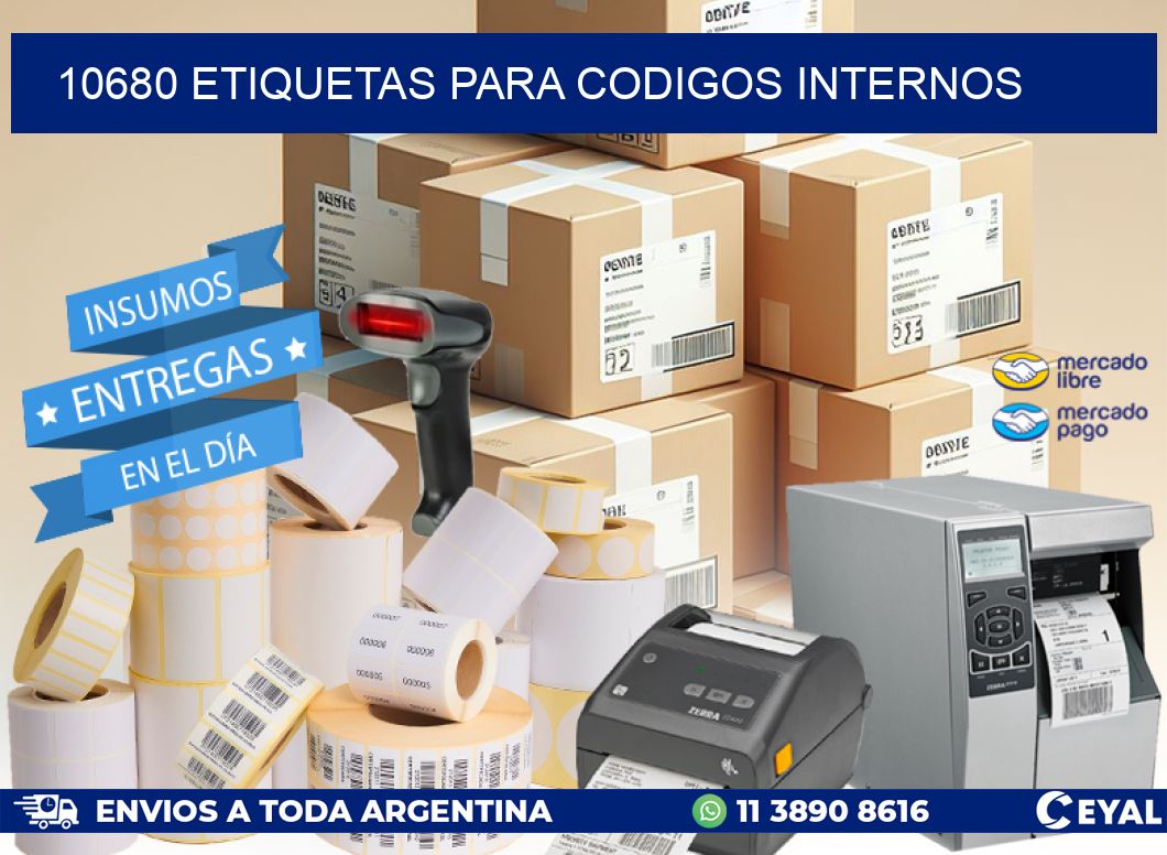 10680 ETIQUETAS PARA CODIGOS INTERNOS