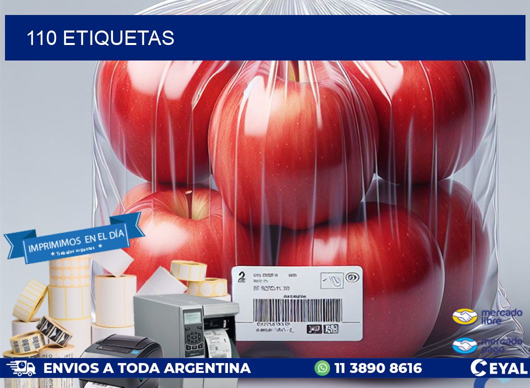 110 ETIQUETAS
