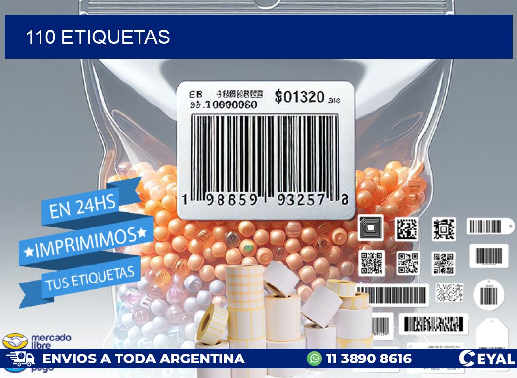 110 ETIQUETAS