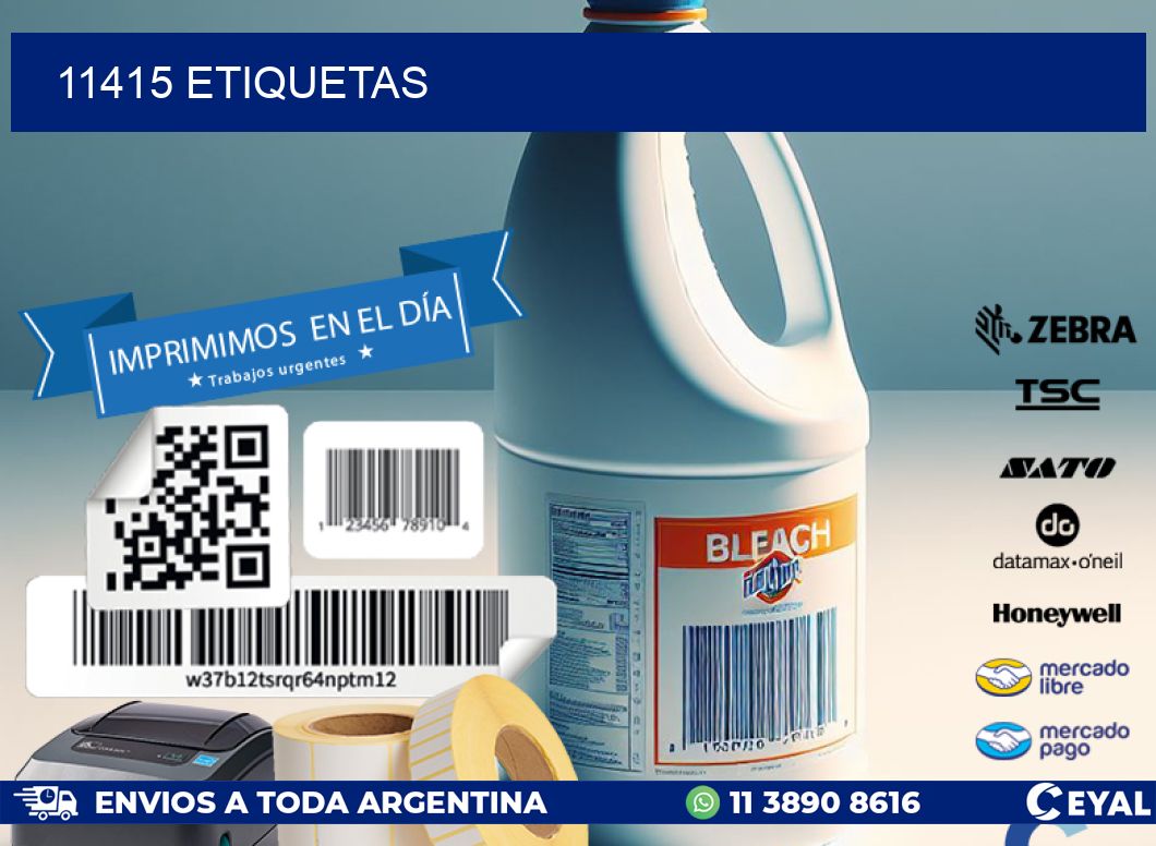 11415 ETIQUETAS