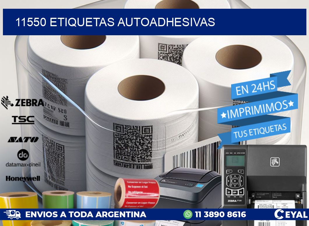 11550 ETIQUETAS AUTOADHESIVAS