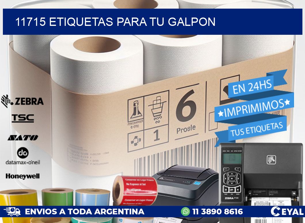 11715 ETIQUETAS PARA TU GALPON