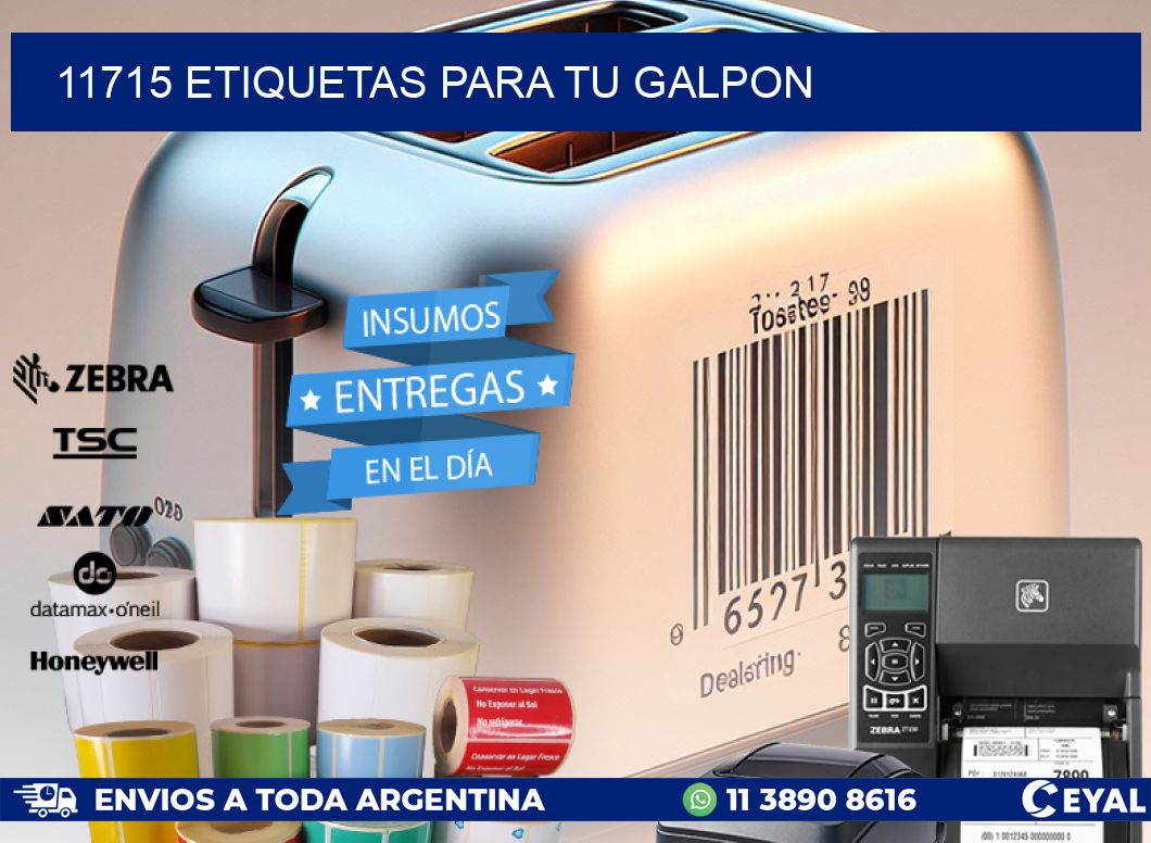 11715 ETIQUETAS PARA TU GALPON