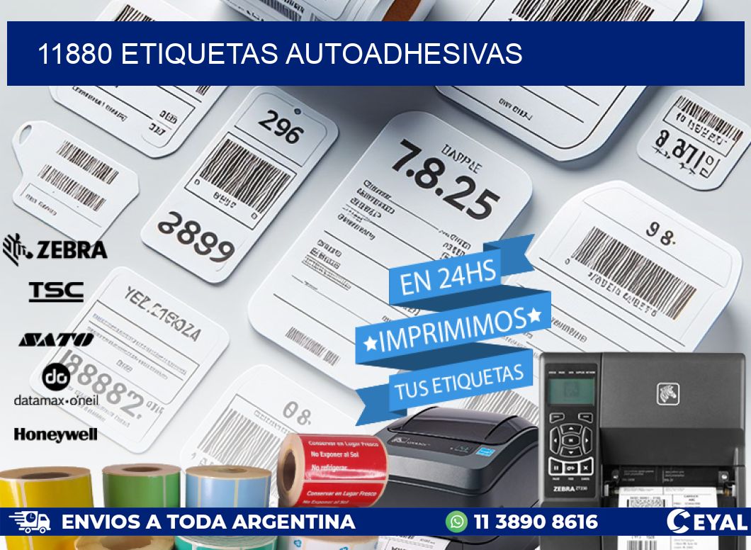 11880 ETIQUETAS AUTOADHESIVAS