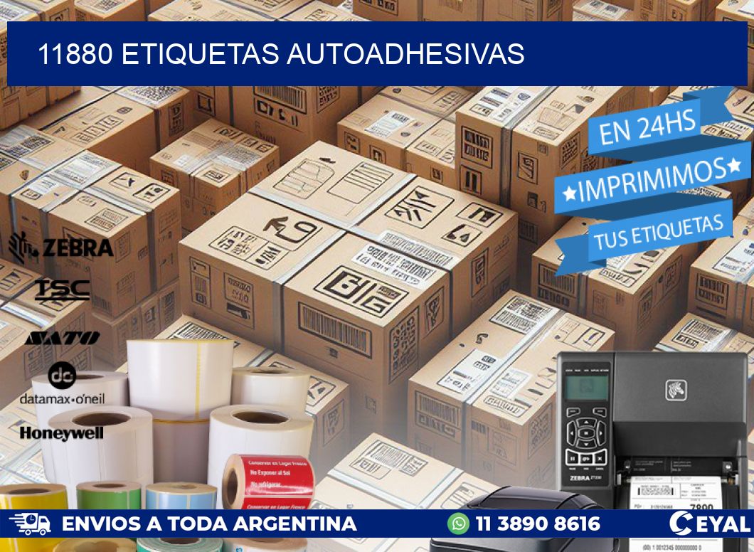 11880 ETIQUETAS AUTOADHESIVAS