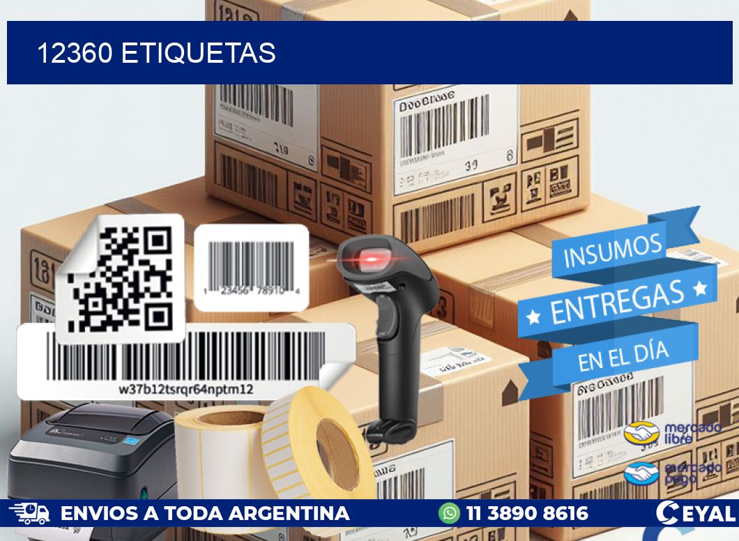 12360 ETIQUETAS