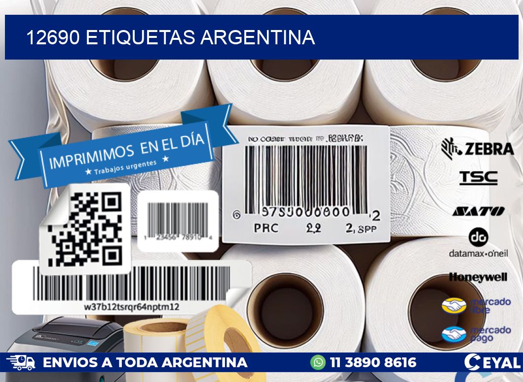 12690 ETIQUETAS ARGENTINA