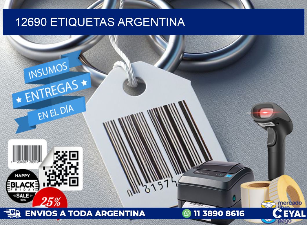 12690 ETIQUETAS ARGENTINA