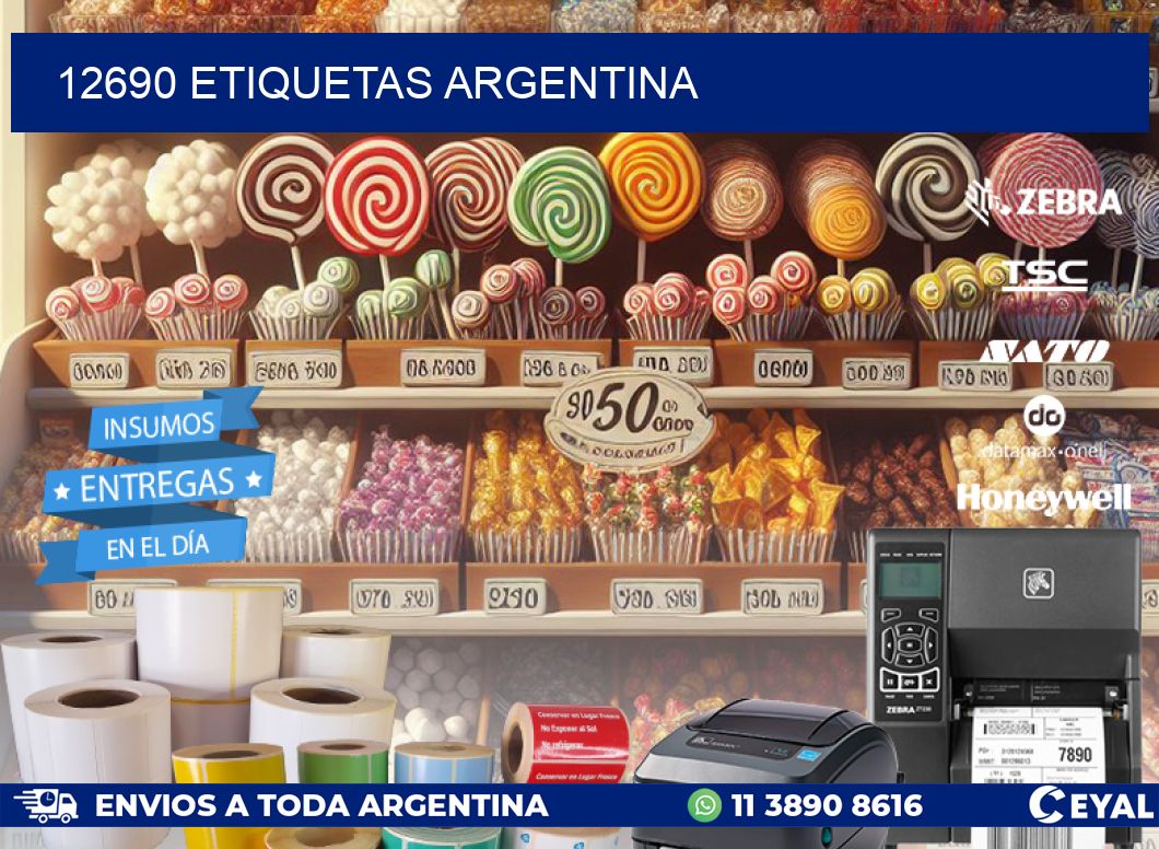 12690 ETIQUETAS ARGENTINA