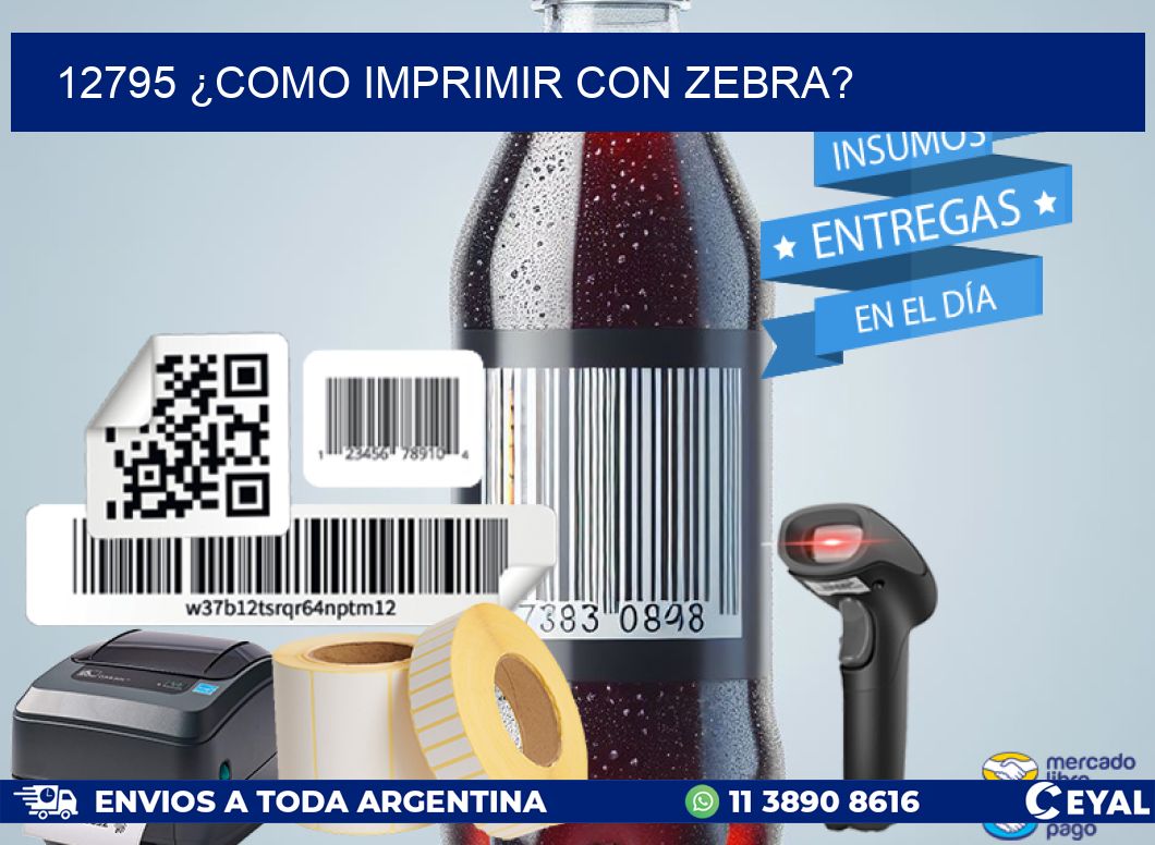 12795 ¿COMO IMPRIMIR CON ZEBRA?