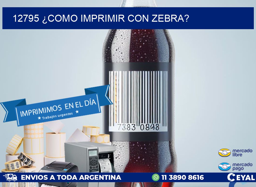 12795 ¿COMO IMPRIMIR CON ZEBRA?