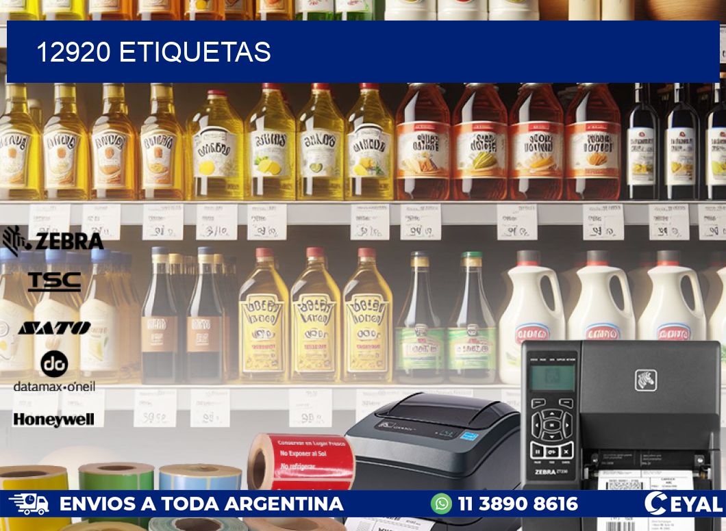 12920 ETIQUETAS