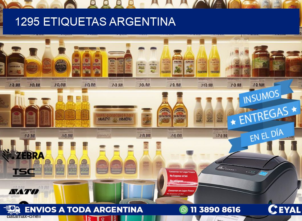 1295 ETIQUETAS ARGENTINA
