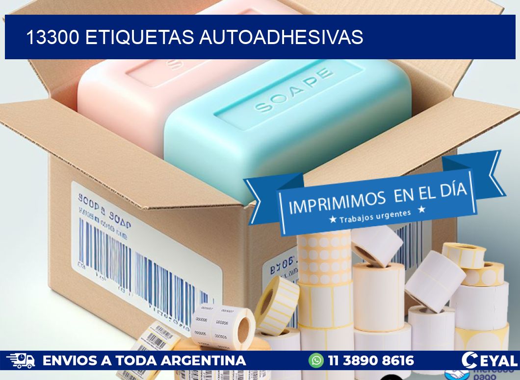 13300 ETIQUETAS AUTOADHESIVAS