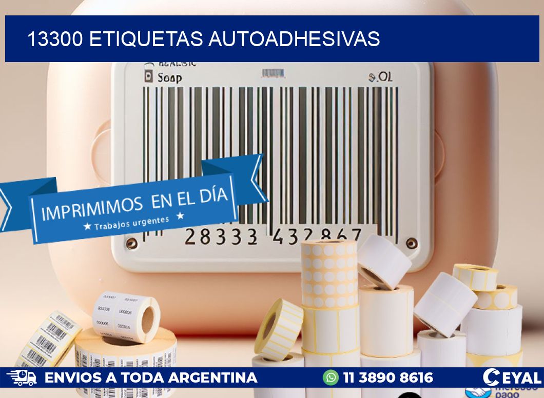 13300 ETIQUETAS AUTOADHESIVAS