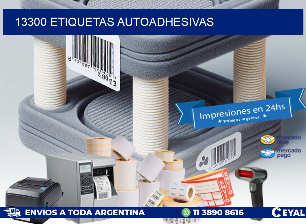 13300 ETIQUETAS AUTOADHESIVAS