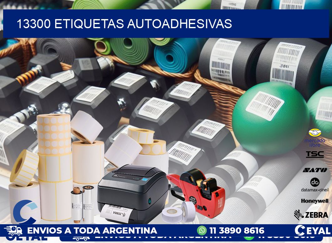 13300 ETIQUETAS AUTOADHESIVAS