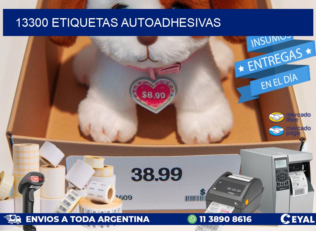 13300 ETIQUETAS AUTOADHESIVAS