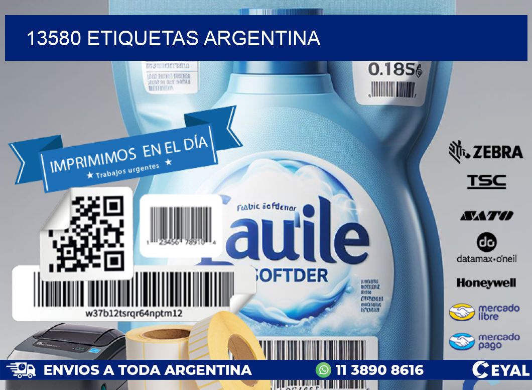 13580 ETIQUETAS ARGENTINA
