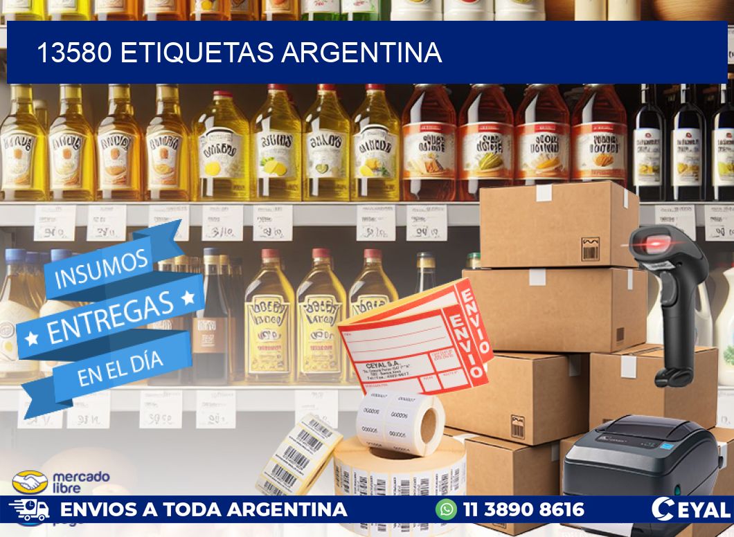 13580 ETIQUETAS ARGENTINA