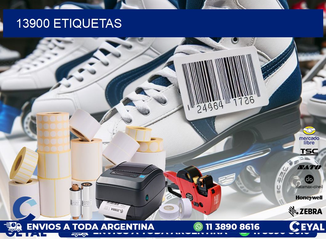 13900 ETIQUETAS