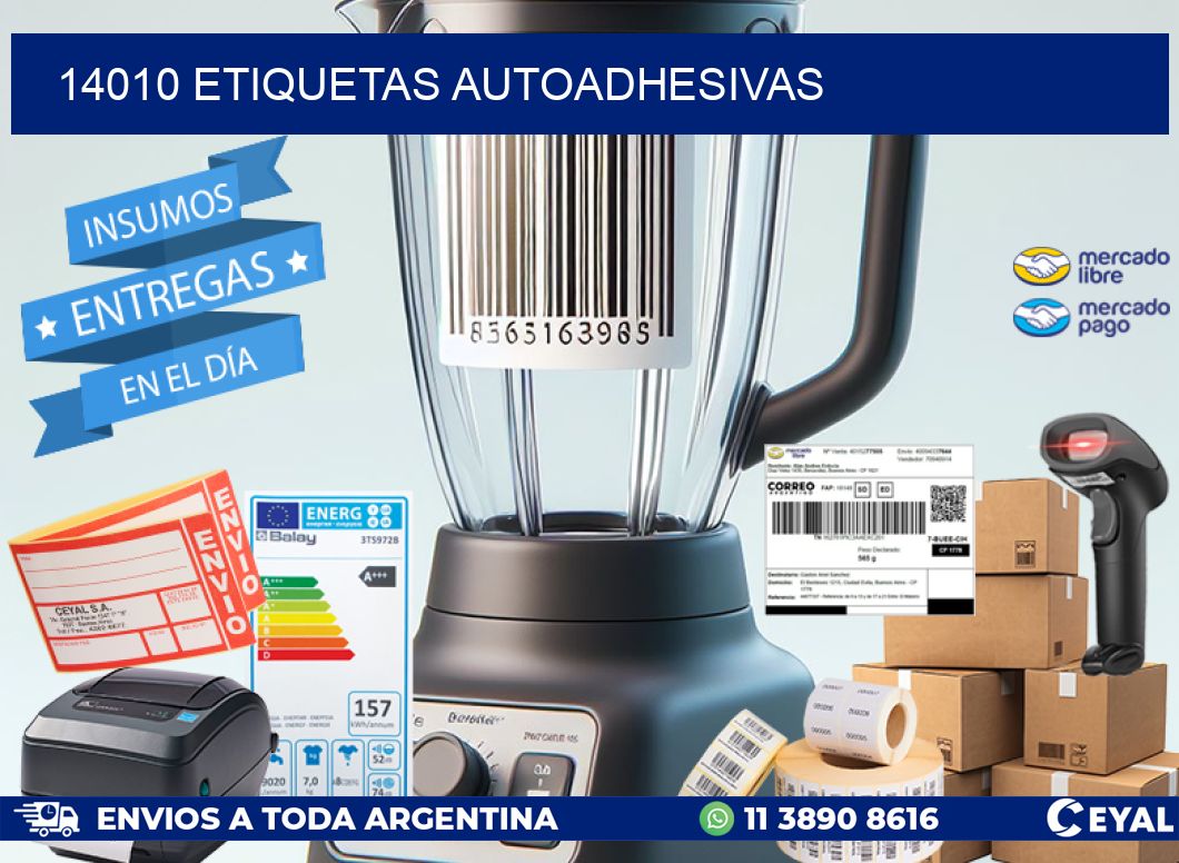 14010 ETIQUETAS AUTOADHESIVAS