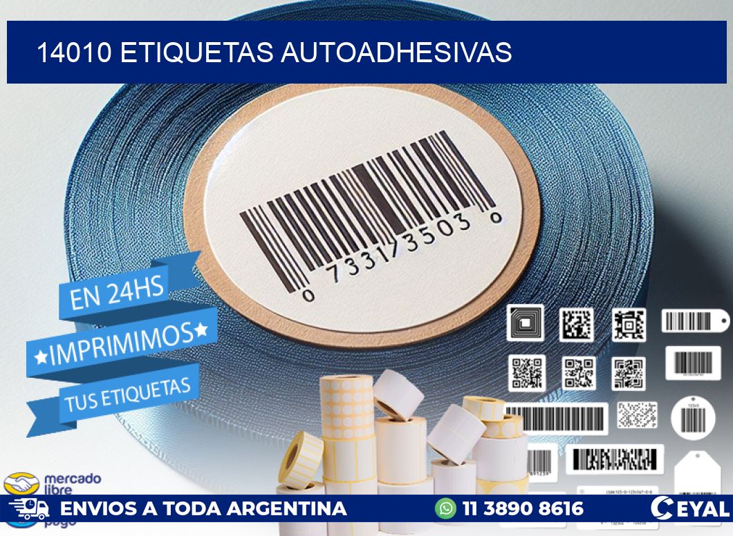 14010 ETIQUETAS AUTOADHESIVAS
