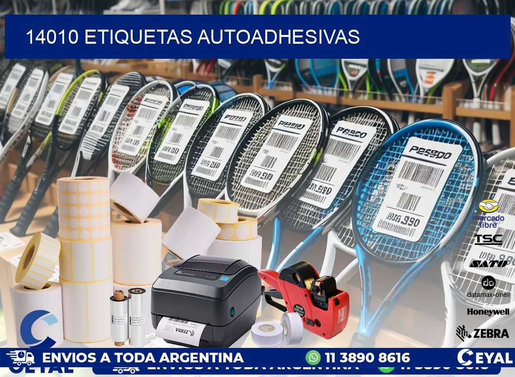 14010 ETIQUETAS AUTOADHESIVAS