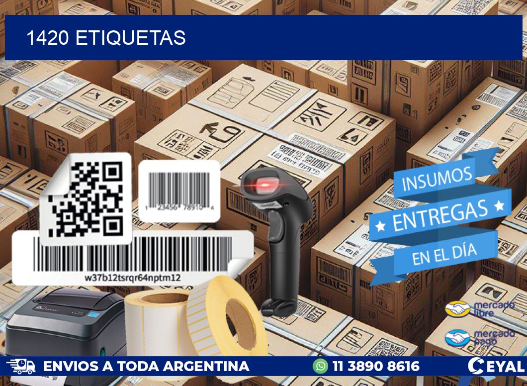 1420 ETIQUETAS
