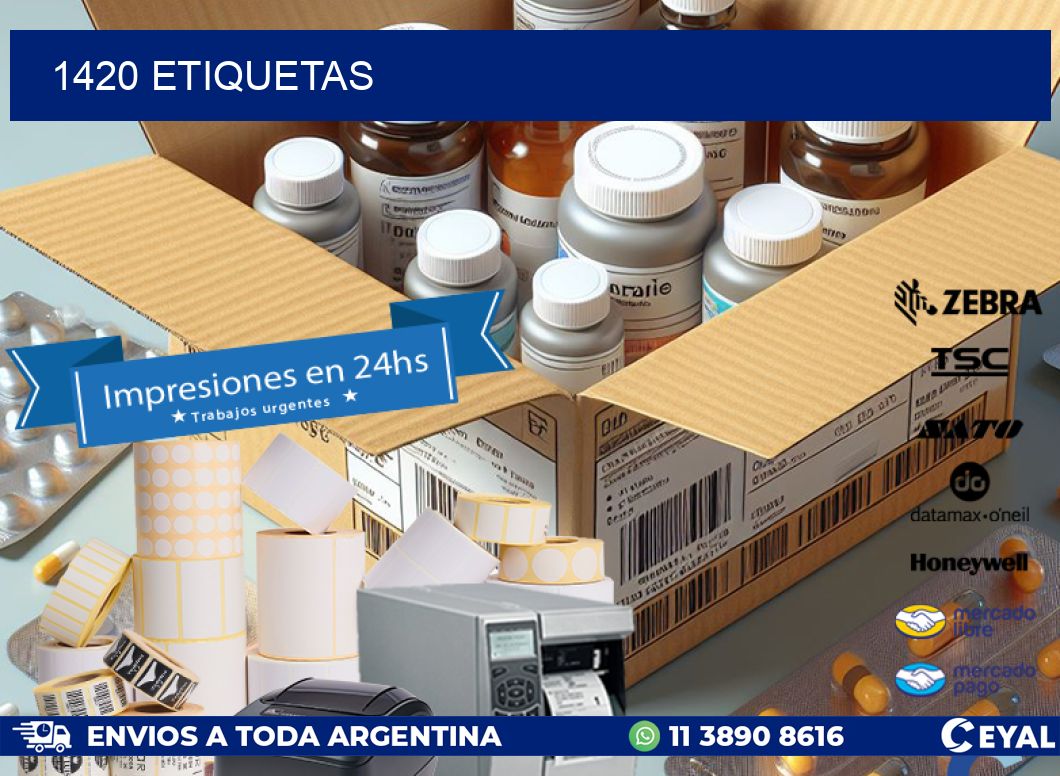 1420 ETIQUETAS