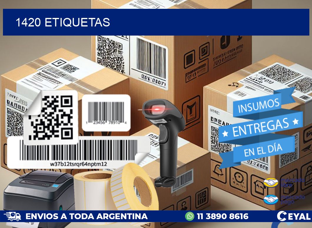 1420 ETIQUETAS