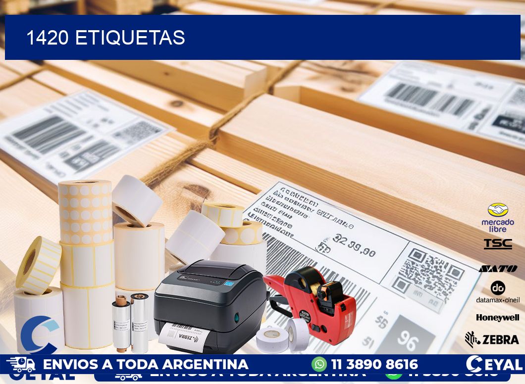 1420 ETIQUETAS