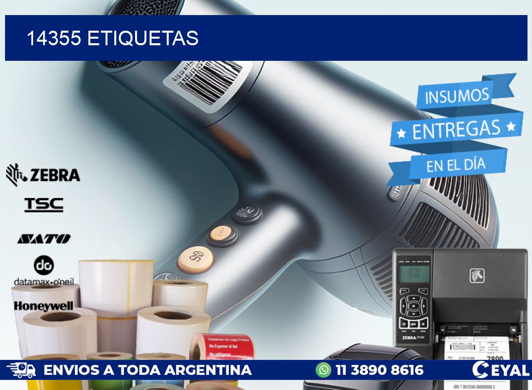 14355 ETIQUETAS