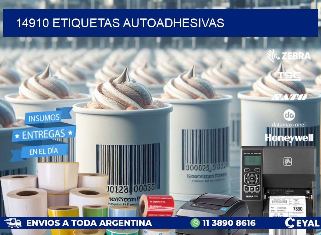 14910 ETIQUETAS AUTOADHESIVAS