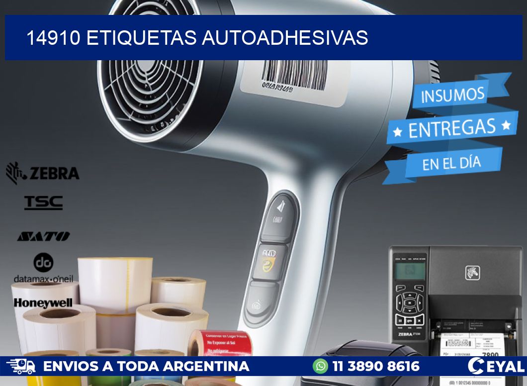 14910 ETIQUETAS AUTOADHESIVAS