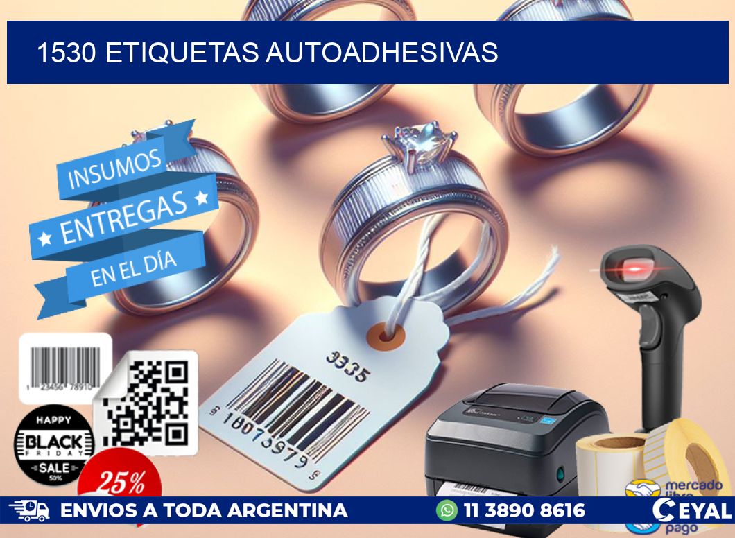 1530 ETIQUETAS AUTOADHESIVAS