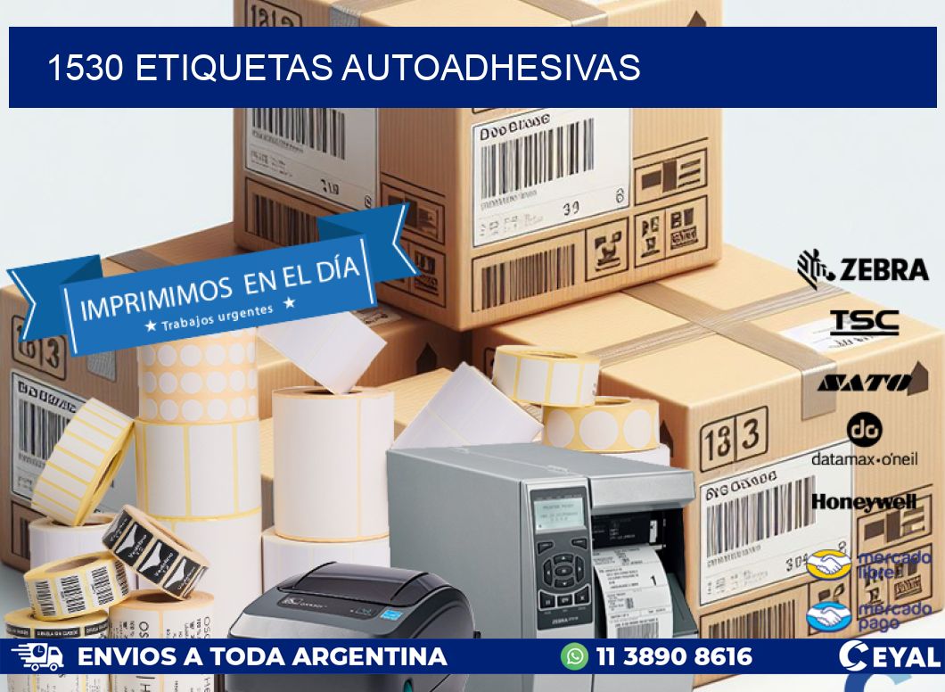 1530 ETIQUETAS AUTOADHESIVAS