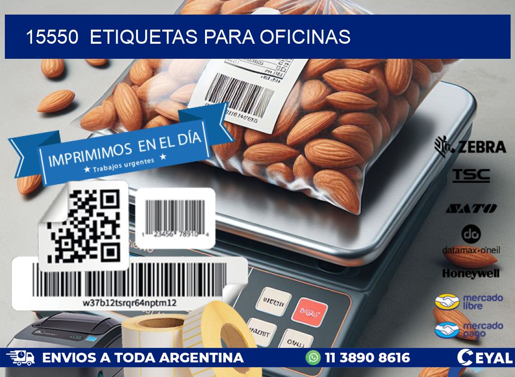 15550  ETIQUETAS PARA OFICINAS