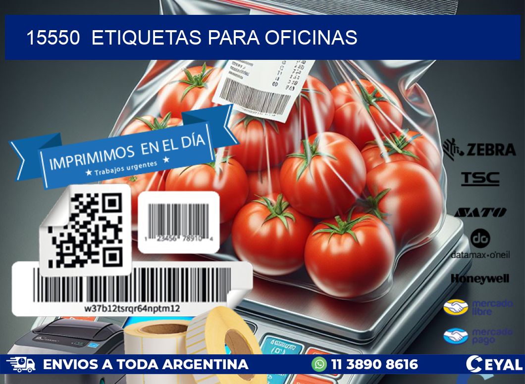 15550  ETIQUETAS PARA OFICINAS