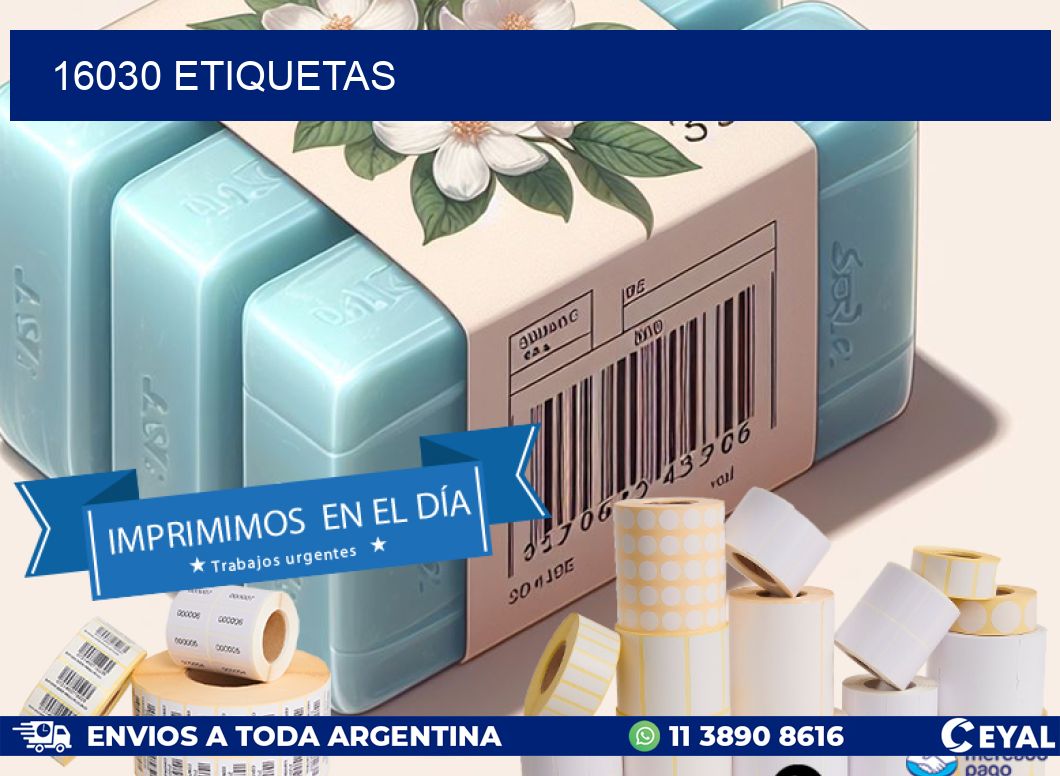 16030 ETIQUETAS