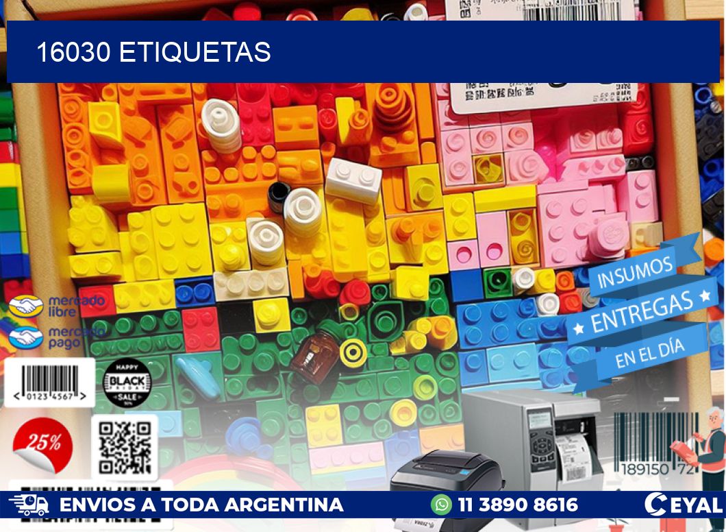 16030 ETIQUETAS