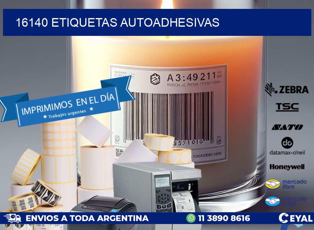 16140 ETIQUETAS AUTOADHESIVAS